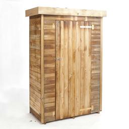 Armoire de jardin bois THEO 0,7 m², 3 étagères