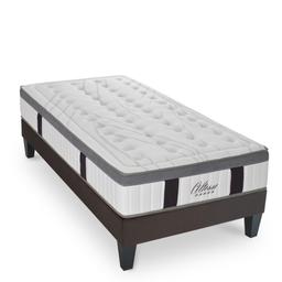 Matelas Mémoire ALTESSE + sommier gris 90x190