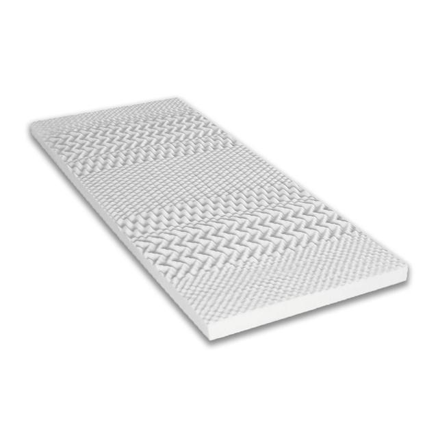 Surmatelas 6 cm Mémoire de forme 7 zones de confort 90x190 cm