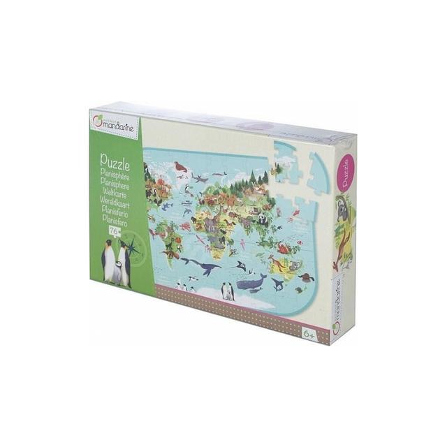 Puzzle Planisphere 76 p