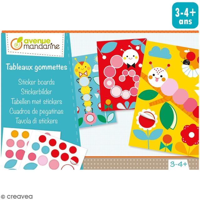 Kit créatif - Tableau mosaïque gommettes