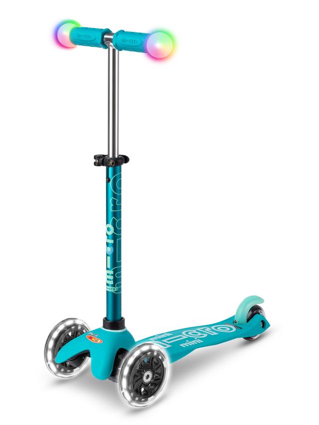 Trottinette 3 roues Mini Micro Deluxe Magic Aqua