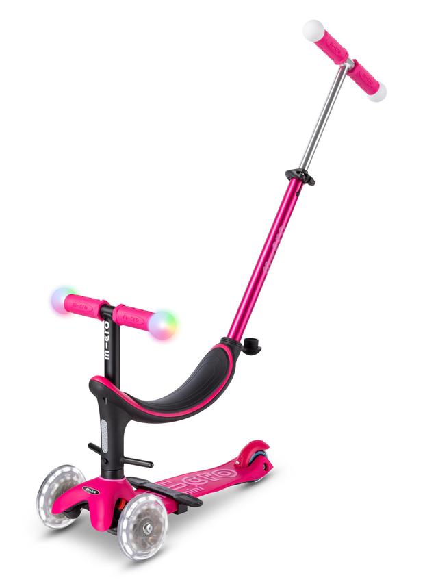 Trottinette évolutive Mini Micro 3en1 Révolution Magic Rose