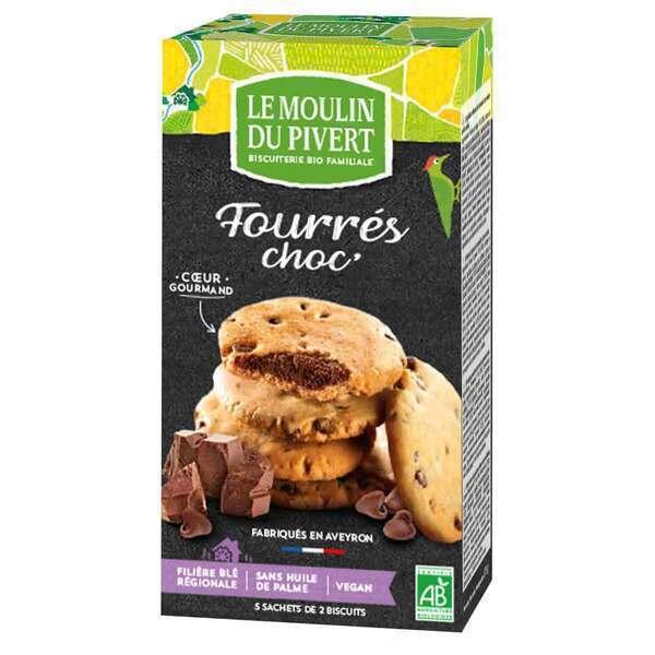 Cookies fourrés au Chocolat noir 175g