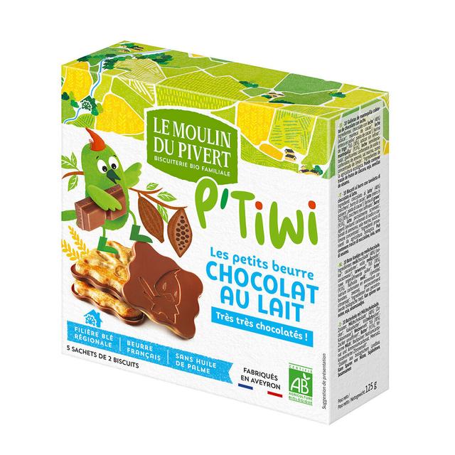 P'tiwi Bio Chocolat au lait 125g