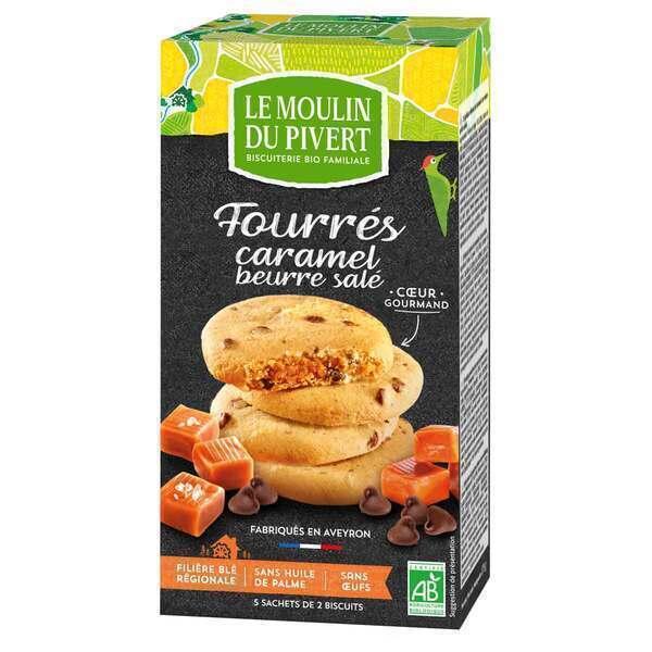 Cookies Fourrés Caramel Beurre Salé 175g