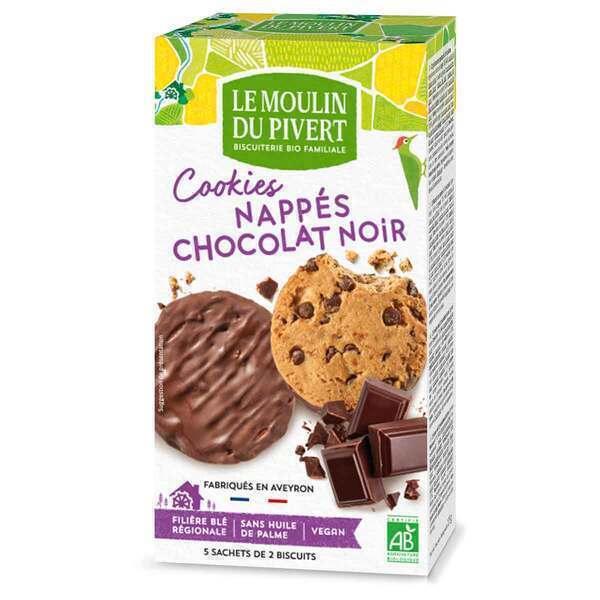 Cookies nappés chocolat noir 175g