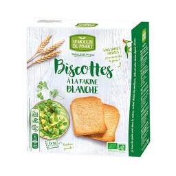 Biscottes blanches à l'huile d'olive 270g bio