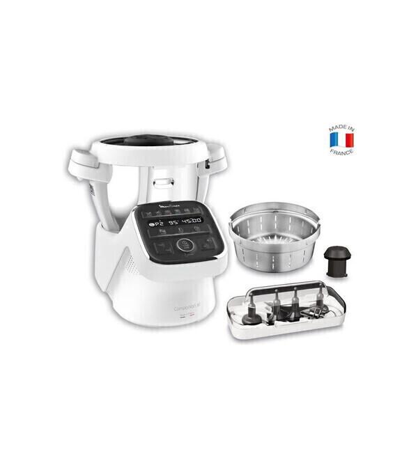 Moulinex HF80CB10 Companion XL Robot Cuiseur Multifonction Bol