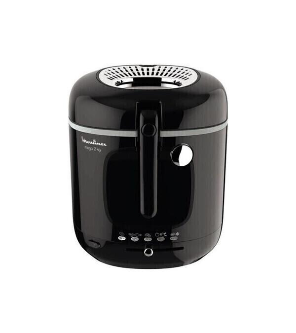 MOULINEX AM480870 Friteuse électrique classique Mega 2kg - Noir