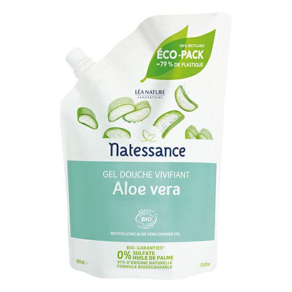 Eco-Recharge Gel douche vivifiant Aloe Vera 650ml