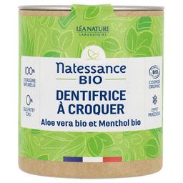 Dentifrice à croquer aloe vera et menthol 80 pastilles