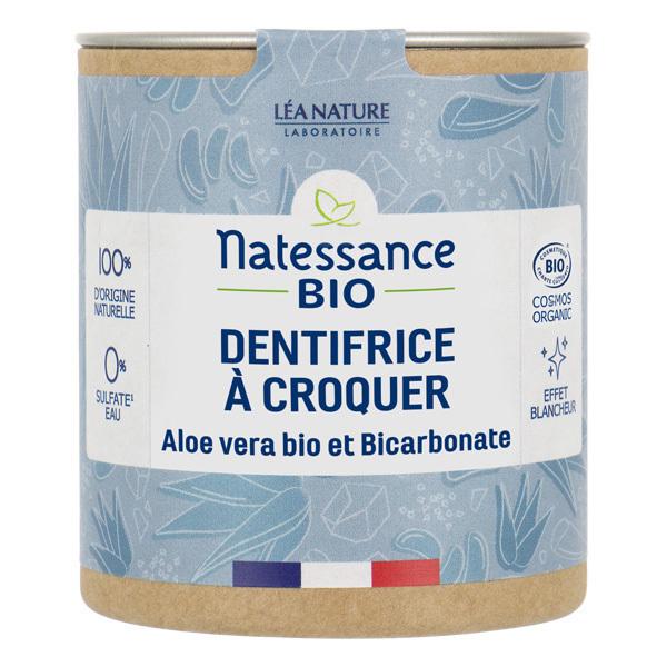 Dentifrice à croquer aloe vera et bicarbonate 80 pastilles