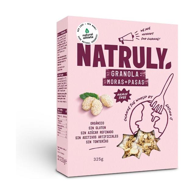 Granola biologique aux mûres et aux raisins secs 325 g