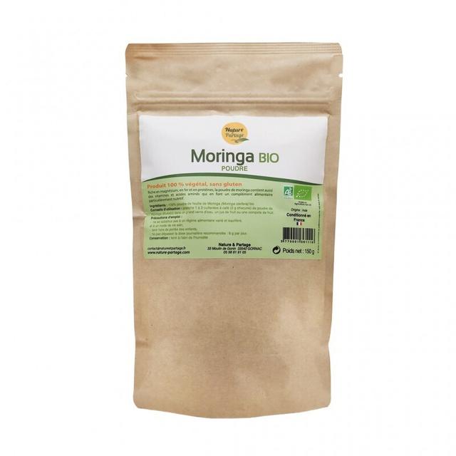 Moringa 150 g BIO certifié Ecocert