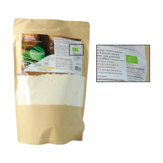 Farine de noix de coco biologique 500 g