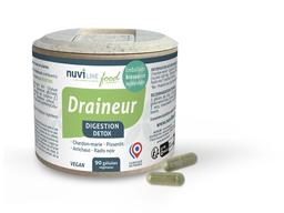 DRAINEUR DETOX - Vegan et naturel - 90 gélules