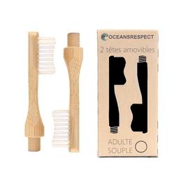 Lot de 2 têtes interchangeables - Adulte - Souple