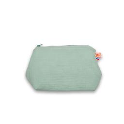 Trousse de Toilette en Coton Bio Vert