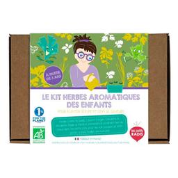 Kit herbes aromatiques bio à semer - Dès 3 ans