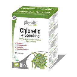 Chlorelle et Spiruline Bio 200 comprimés