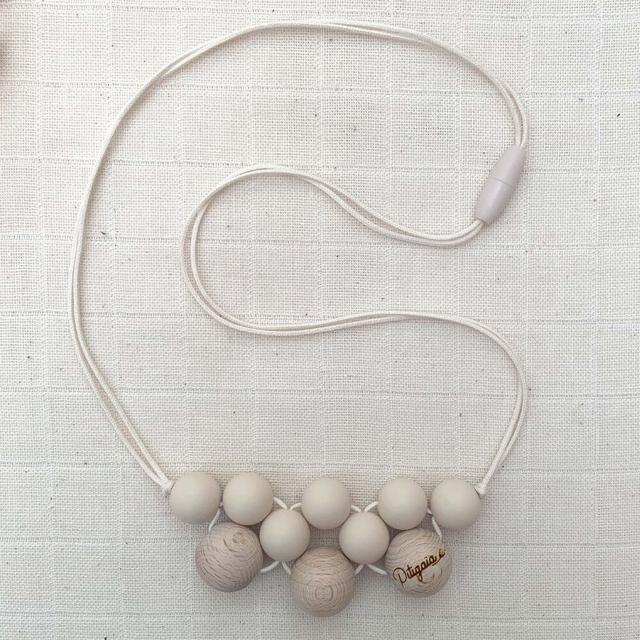 Collier de portage et d'allaitement - écru