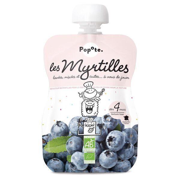 Gourde Les Myrtilles Dès 4-6 mois 120g