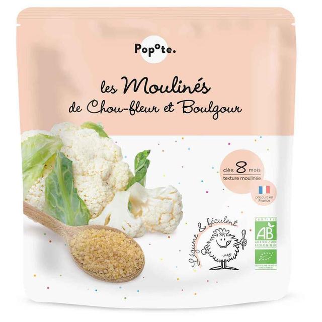 Les Moulinés de Chou-fleur et Boulgour Dès 8 mois 180g