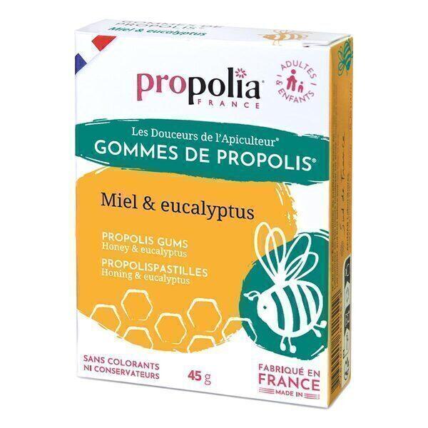 Gommes propolis, miel et eucalyptus 45g