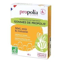 Gommes propolis, miel, anis et romarin 45g