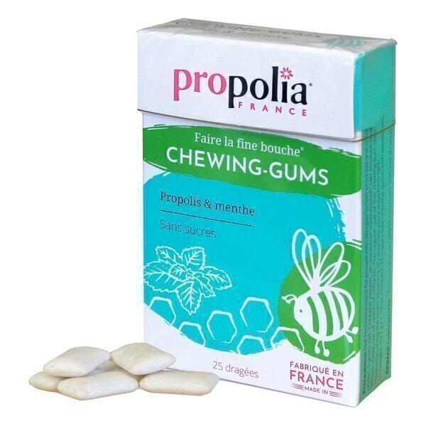 Chewing-gum propolis menthe et xylitol x 25 dragées