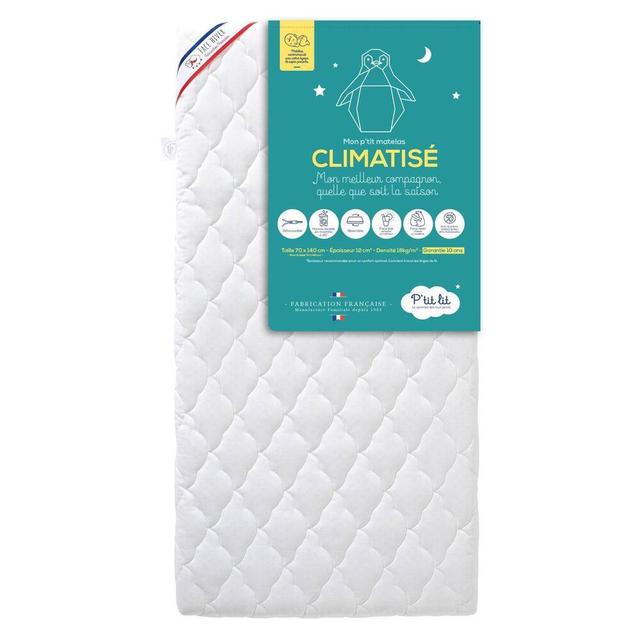 Matelas bébé Climatisé P'TIT LIT, 12 cm