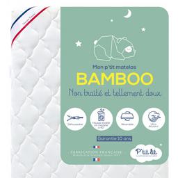 Matelas bébé bamboo | 60x120x10 cm | déhoussable