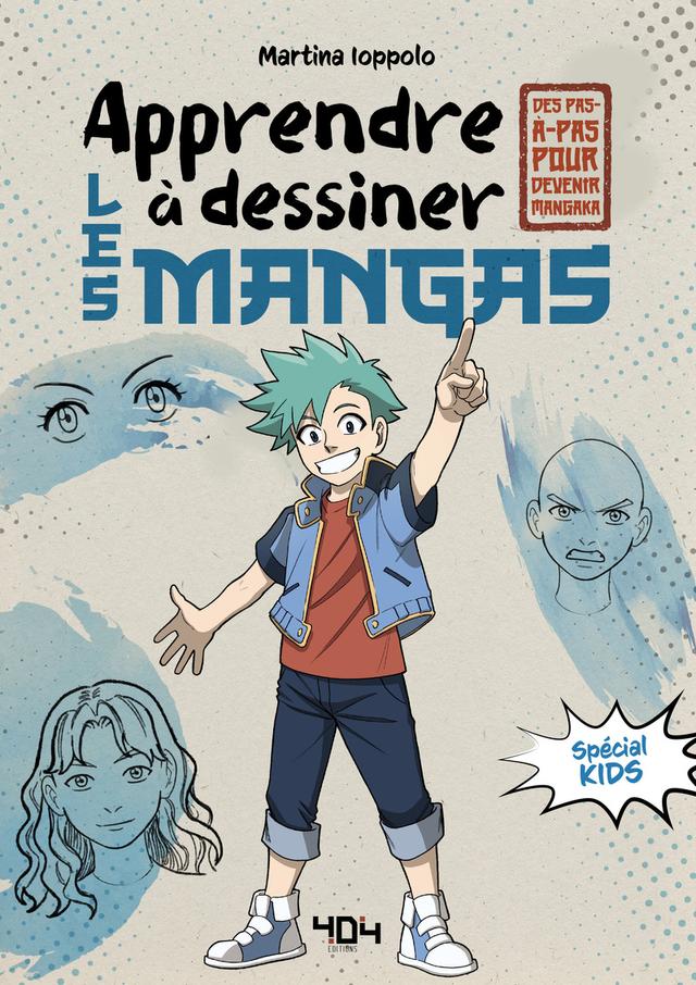 Livre  Apprendre à dessiner les mangas     spécial kids -