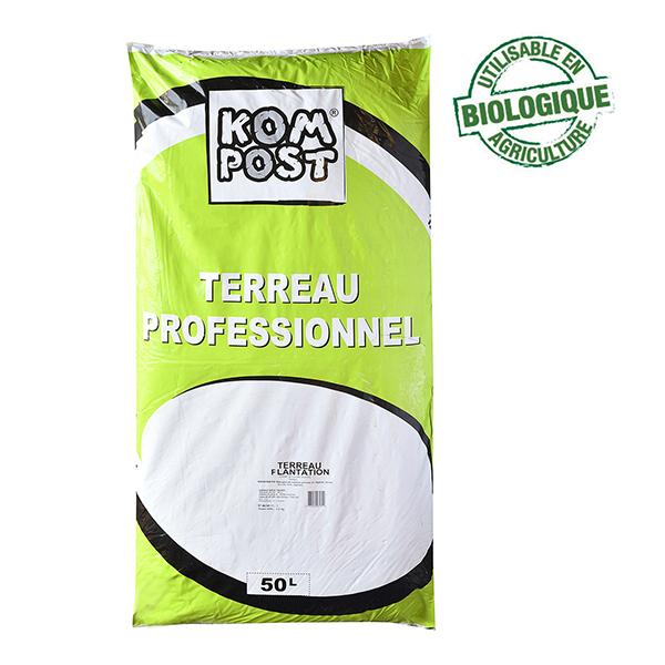 Terreau pour plantations - Lot de 5 sacs de 50 L