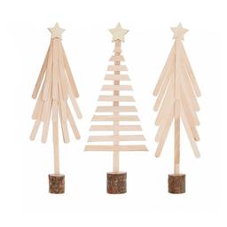 Kit de bricolage Baton de bois - Sapins