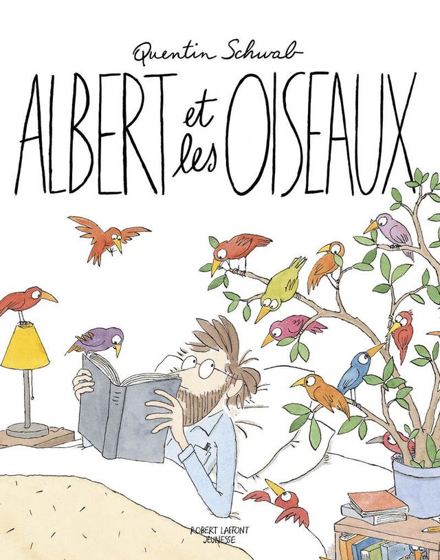 Livre  Albert et les oiseaux - Schwab Quentin