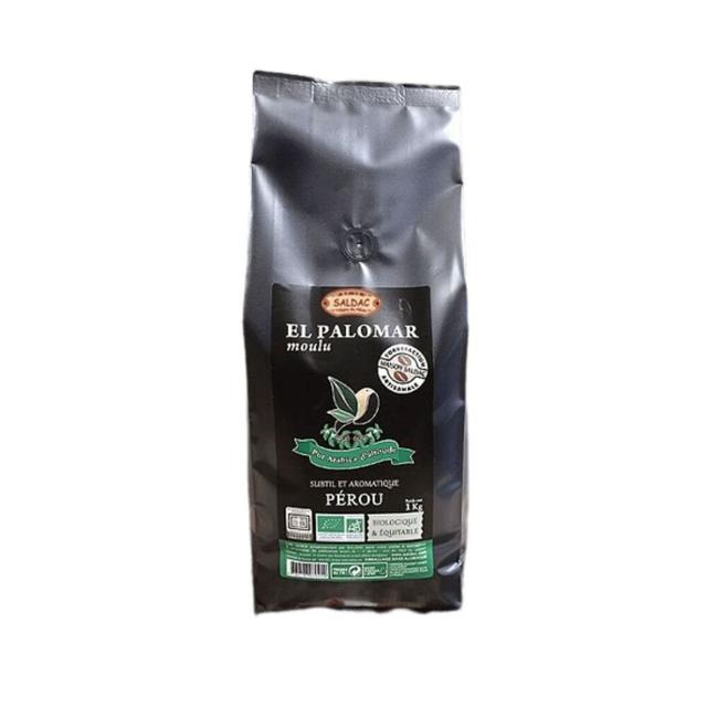 Café El Palomar grain 100% arabica d'altitude - 1 kgx9 BIO