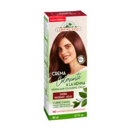 Crème colorante au henné acajou 80 ml