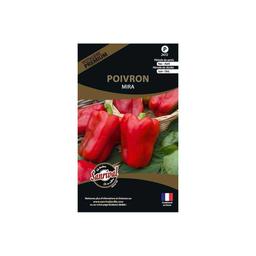 Graines potagères premium poivron Mira rouge allongé