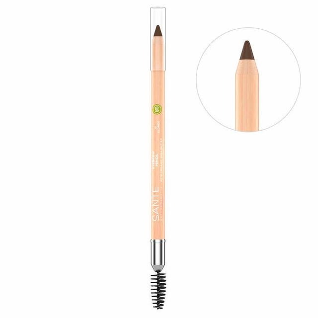 Crayon à sourcils bio n°2 Brown avec brosse 1,08g