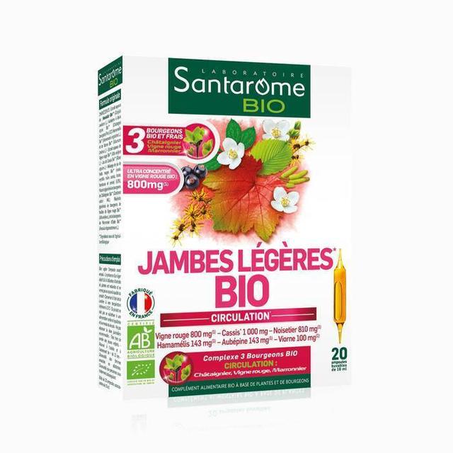 Jambes Légères Bio 20 ampoules (20x10ml)