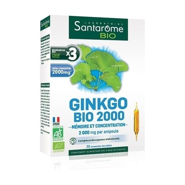 Ginkgo bio 2000 20 ampoules