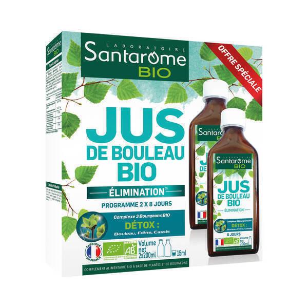 Santarome Bio - Coffret Jus de Bouleau Bio (2 bouteilles 20 cl)