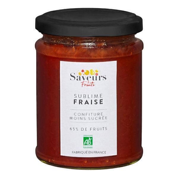 Confiture de fraises 65% de fruits 310g