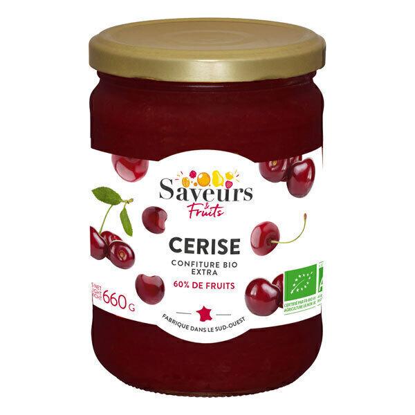 Confiture extra de cerise griotte 660g