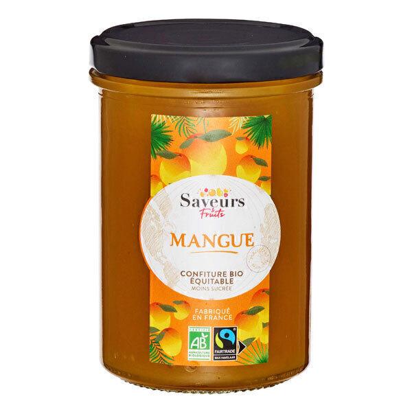 Confiture de mangue moins sucrée 60% de fruits 230g