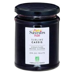 Confiture de cassis 65% de fruits 310g