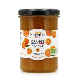 Confiture bio extra d'orange de France - Bocal de 250g