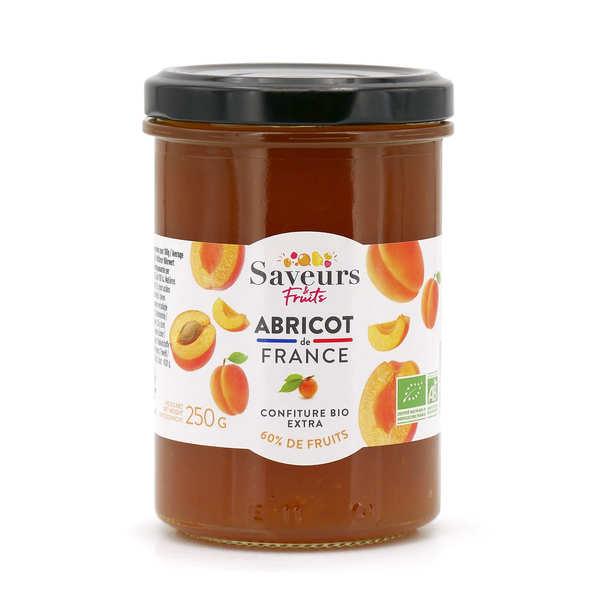 Confiture extra d'abricot de France bio - Pot de 250g